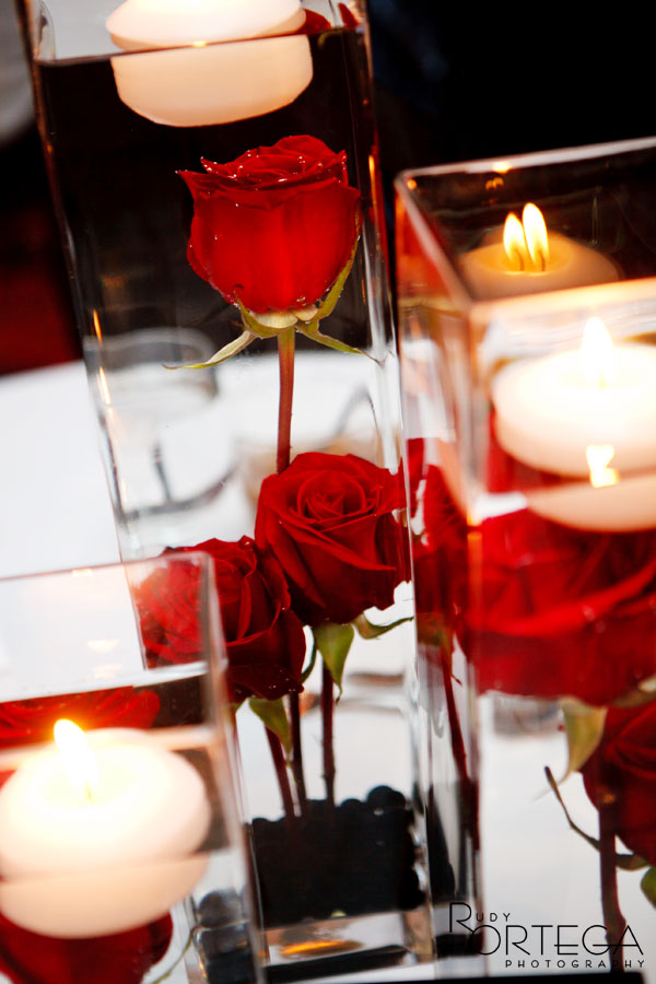 water with a side of flowers, please. Three Apples Events